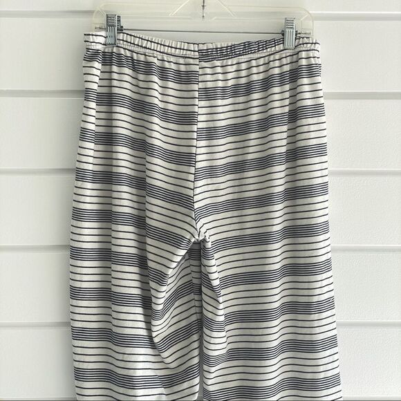 Nautica Women’s Striped Polyester Pajama Pant Bottoms Size Large - Picture 3 of 4